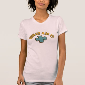 “What Am I?” Puzzle Piece T-Shirt – Fun Retro Ridd