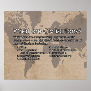 What are Civilizations?  Poster *UPDATED*