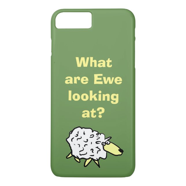 What are "ewe" looking at? Case-Mate iPhone case (Back)