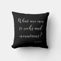 What are men to rocks and mountains Jane Austen