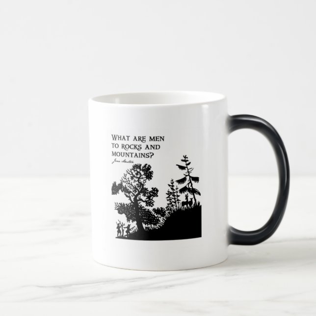 What Are Men To Rocks And Mountains Magic Mug (Right)