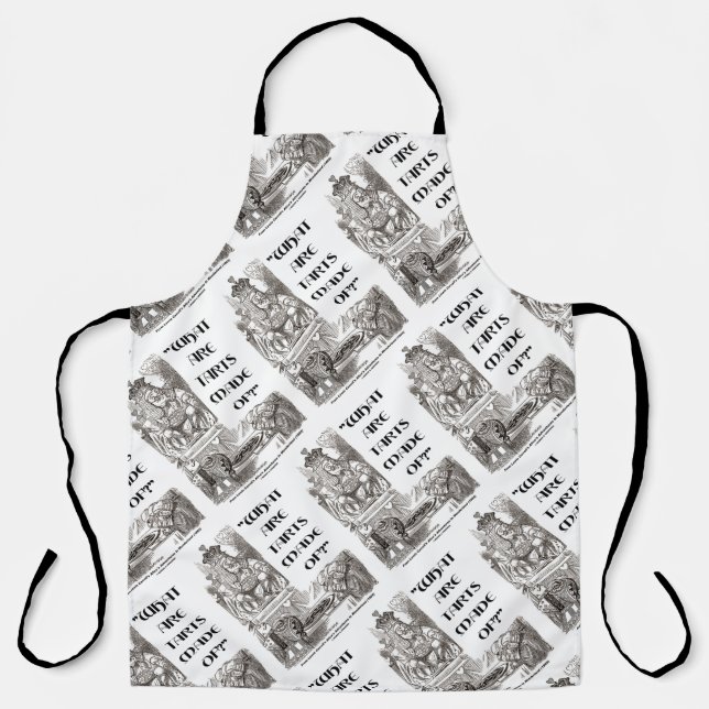 What Are Tarts Made Of? King Of Hearts Wonderland Apron (Front)