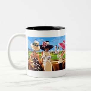 What Are The Odds by Trish Biddle Two-Tone Coffee Mug