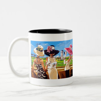 What Are The Odds by Trish Biddle Two-Tone Coffee Mug