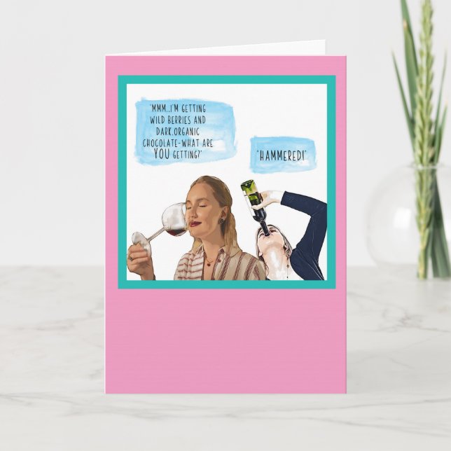 'What are YOU getting?' Card (Front)