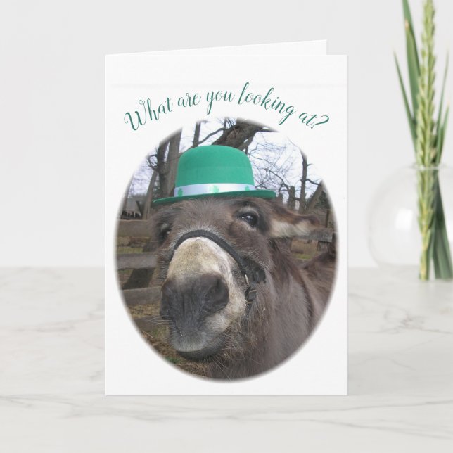 "What are you looking at?" Card (Front)