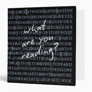 What Are You Reading Authors Binder