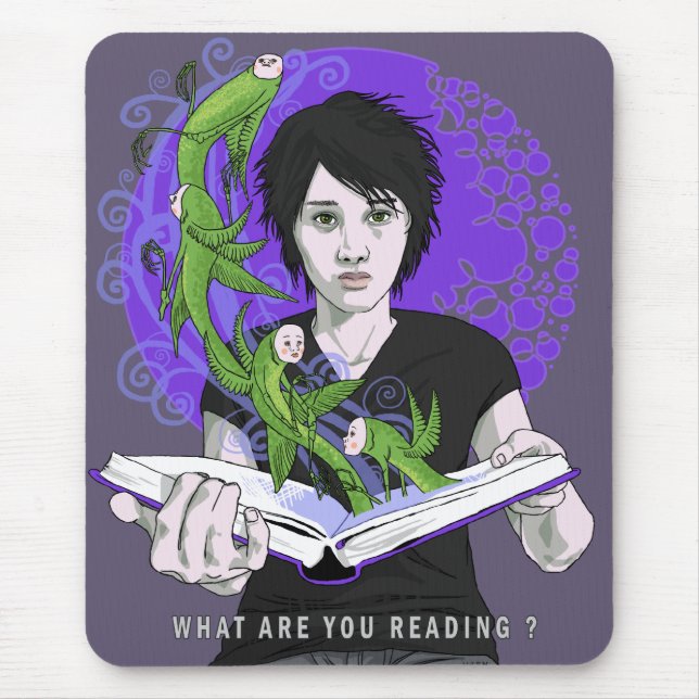 What Are You Reading Mousepad (Front)