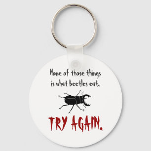 What Beetles Eat Keychain