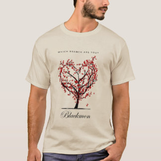 “What Branch Are You?” Custom Family Tree T-Shirt