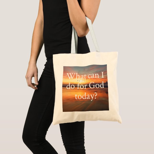 What can I do? Tote Bag (Front (Product))