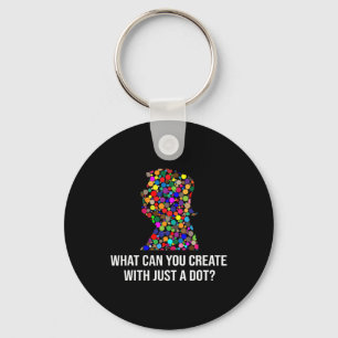 What Can You Create With Just A Dot Funny Trump Do Keychain