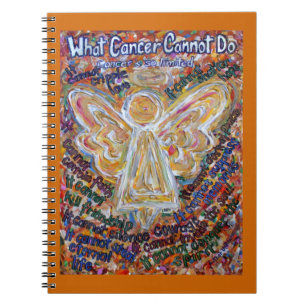 What Cancer Cannot Do Angel Art Notebook Journal