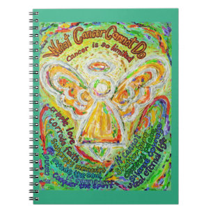 What Cancer Cannot Do Angel Art Notebook Journal