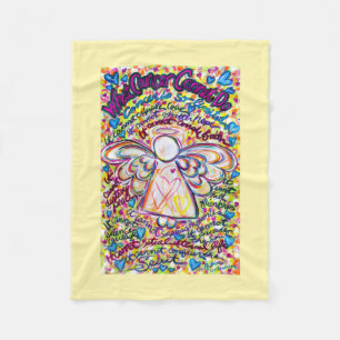 What Cancer Cannot Do Angel Chemo Custom Blanket