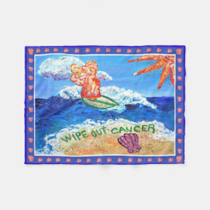 What Cancer Cannot Do Angel Soft Fleece Blanket