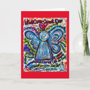 What Cancer Cannot Do Custom Art Greeting Card