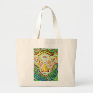 What Cancer Cannot Do Poem Angel Art Bag Tote