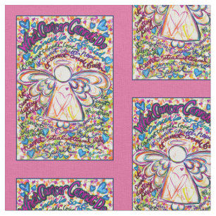 What Cancer Cannot Do Poem Angel Fabric Material