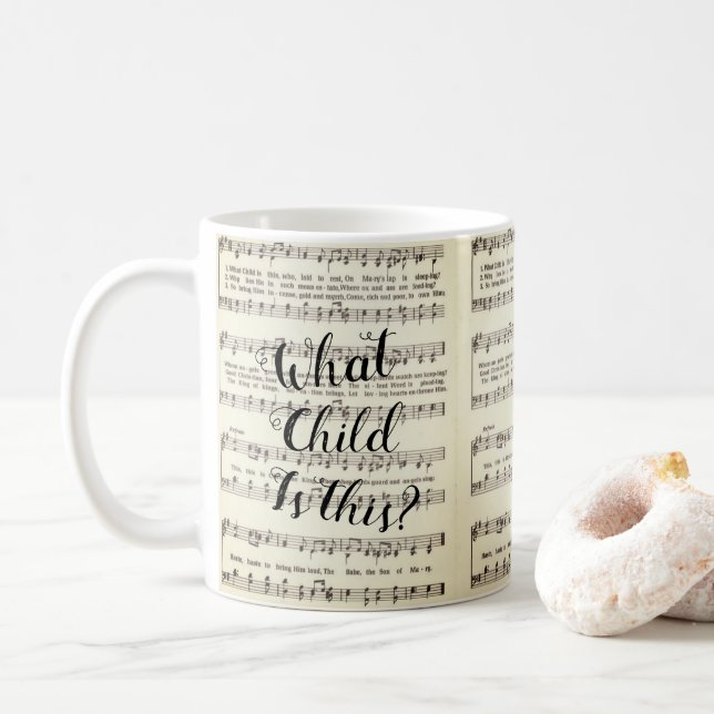 What Child is This Coffee Mug (With Donut)