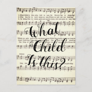 What Child is This? Postcard