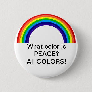 What colour is Peace? 2 Inch Round Button