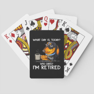 What day is today who cares playing cards
