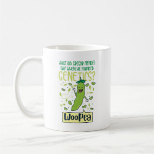 What Did Gregor Mendel Say When He Founded Genetic Coffee Mug