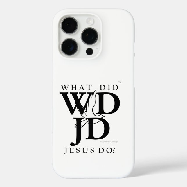 What Did Jesus Do? Case-Mate iPhone Case (Back)