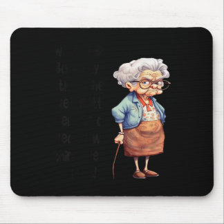 What Did One Saggy Say To The Other We'd Better Pe Mouse Pad
