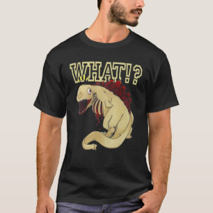 What Dinosaurs Designs Colourful  Cute Saurus Rex T-Shirt