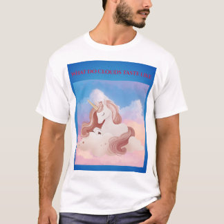 “What Do Clouds Taste Like?” Dreamy Unicorn T-Shirt