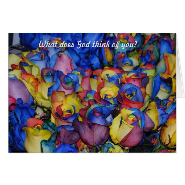 What does God think of you? (Front Horizontal)