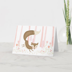 What does the Fox Say? Valentine's Day Card