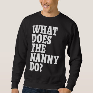 What Does The Nanny Do Do You Watch Reality Tv 2 Sweatshirt