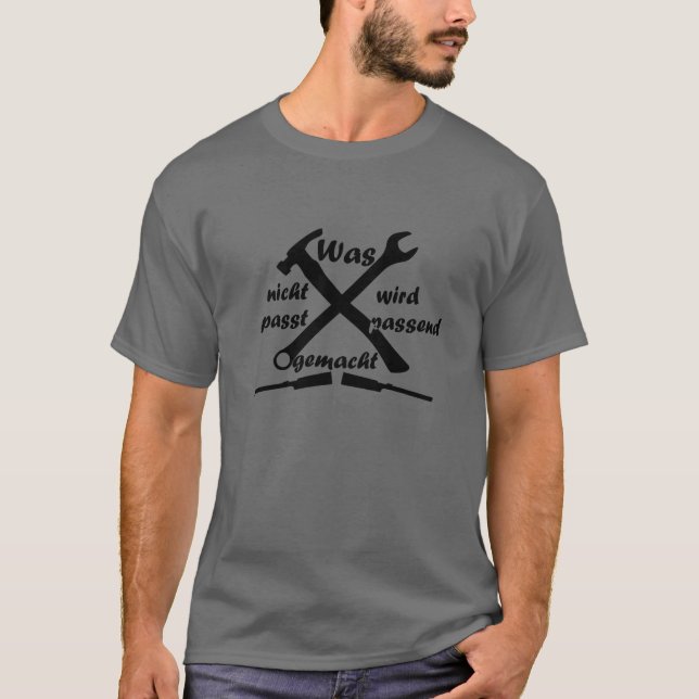 What doesn't fit is made T-Shirt (Front)