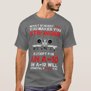 What Doesnt Kill You Makes You Stronger Except An  T-Shirt