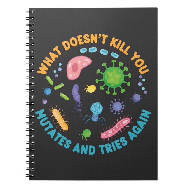 What Doesn't Kill You Mutates and Tries Again Notebook (Front)
