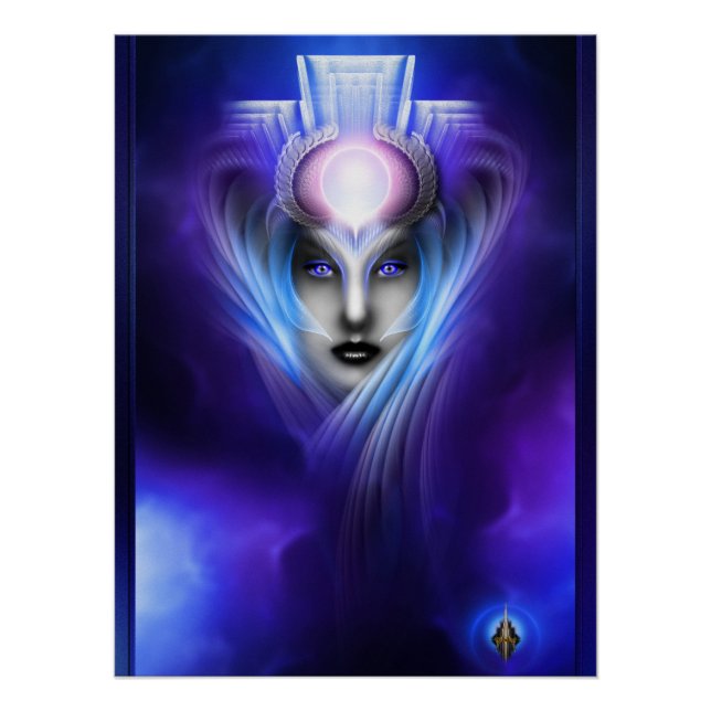What Dreams Are Made Of Ethereal Clouds Poster (Front)