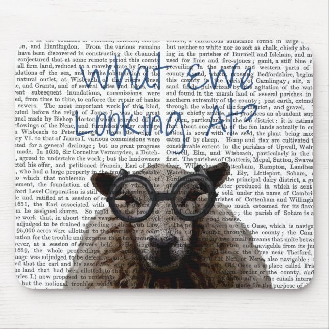 What Ewe Looking At Mouse Pad (Front)