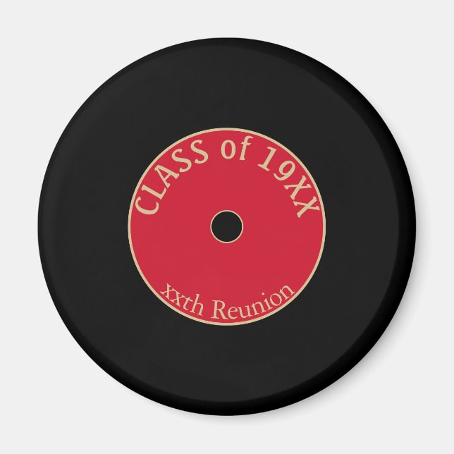 What Fun! Custom Class reunion favour  Magnet (Front)