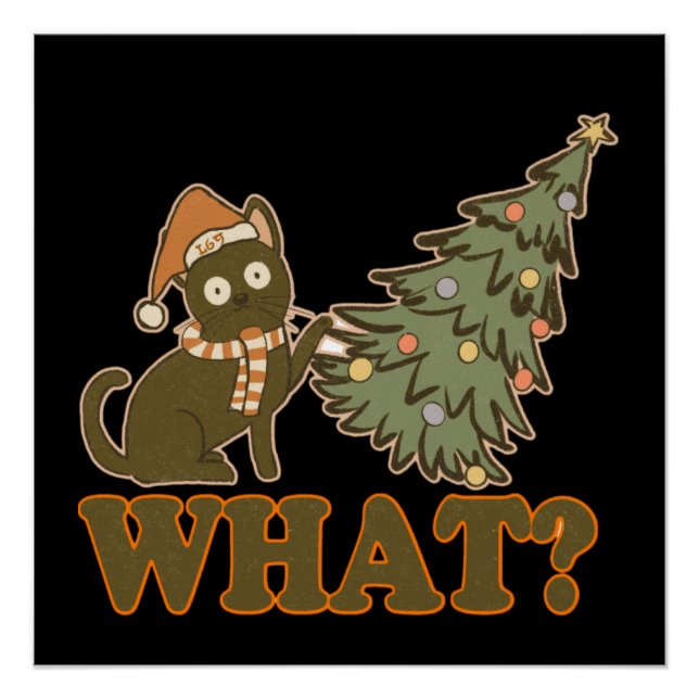 WHAT?  funny christmas          Poster (Front)