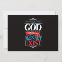 What God Cannot Do Does Not Exist 