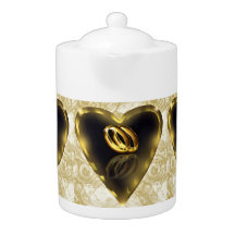 What God Has Put Together Wedding Teapot