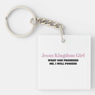 WHAT GOD PROMISED ME, I WILL POSSESS KEYCHAIN