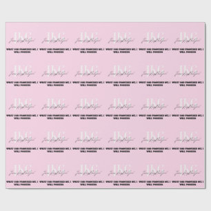 WHAT GOD PROMISED ME, I WILL POSSESS WRAPPING PAPER