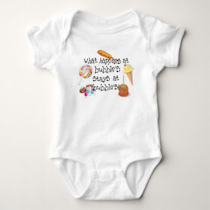 What Happens at Bubbie's STAYS at Bubbie's Baby Bodysuit