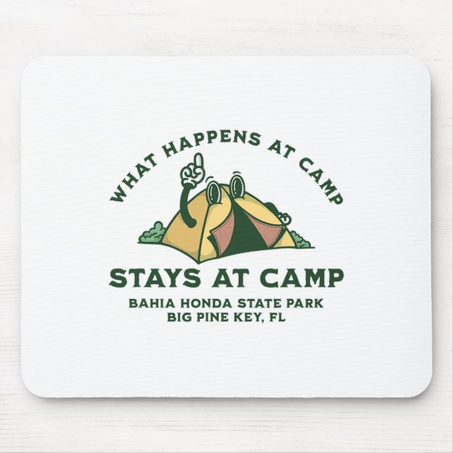 What Happens At Camp  Mouse Pad (Front)