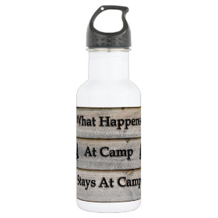 What happens at camp stays at camp 532 ml water bottle