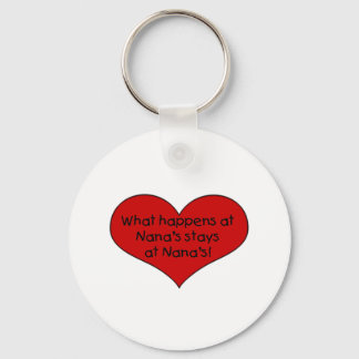 What happens at Nana's stays Keychain